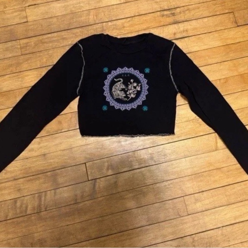 Black Long Sleeve Urban Outfitters Woman’s Shirt